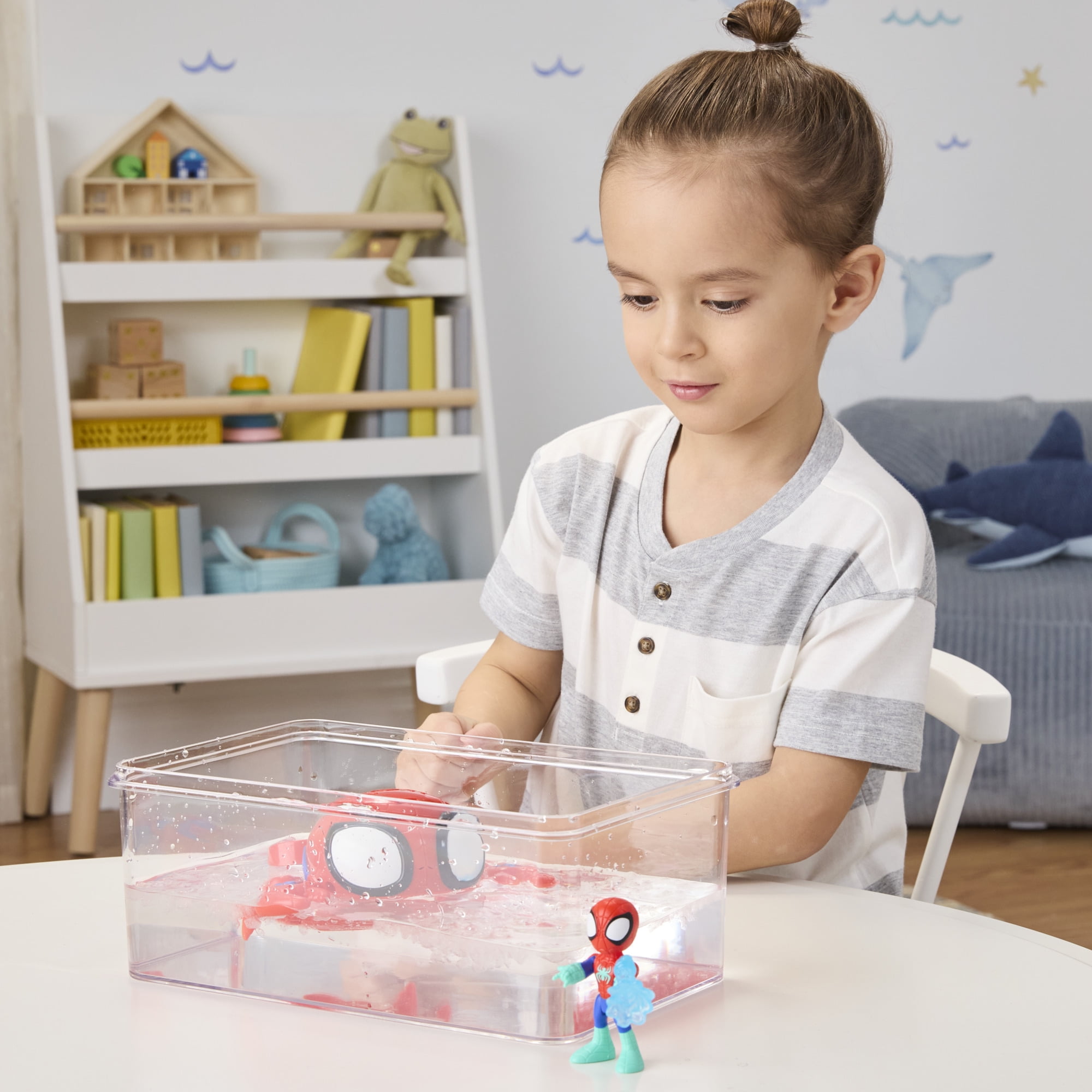 Marvel Spidey and his Amazing Friends Water-Webs Spider Crab Submarine Toy