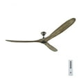 thumbnail image 5 of 3 Blade Ceiling Fan with Handheld Control in Modern Style 88 inches Wide By 13.69 inches High-Matte White Finish-Matte White Blade Color Bailey Street, 5 of 10