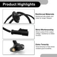 thumbnail image 3 of Unique Bargains ABS Wheel Speed Sensor Rear Right ABS Sensor Anti-lock Braking System Sensor No.F9ZZ2C190BB for Ford for Mustang 1999-2004, 3 of 7