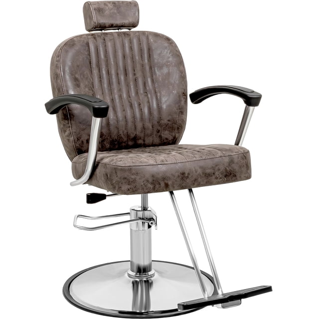 Sillon Barberia Estetica Clasica 360° Moderna Cafe Nanofort