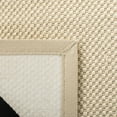 thumbnail image 4 of SAFAVIEH Natural Fiber Clarissa Solid Area Rug, Ivory/Light Beige, 2' x 3', 4 of 8