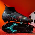 thumbnail image 5 of Zapatos de fútbol para hombres al aire libre, zapatillas de entrenamiento de tobillo, tacos deportivos ultraligeros, profesionales, suaves, 5 of 5
