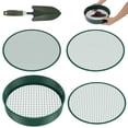 thumbnail image 3 of AEVXKHI Soil Sifter 11.8inch Metal Garden Sieve with 4 Interchangeable Filter Mesh, Sizes 3/6/9/12mm Multifunctional Dirt Sifter, Reusable Soil Sieve Gardening Tools with Shovel for Sand Rocks, 3 of 9