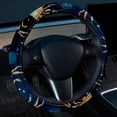 thumbnail image 2 of Constellation 14.5 Inch Printing PVC Leather Car Wheel Covers Steering Wheel Covers Auto Accessories, 2 of 6