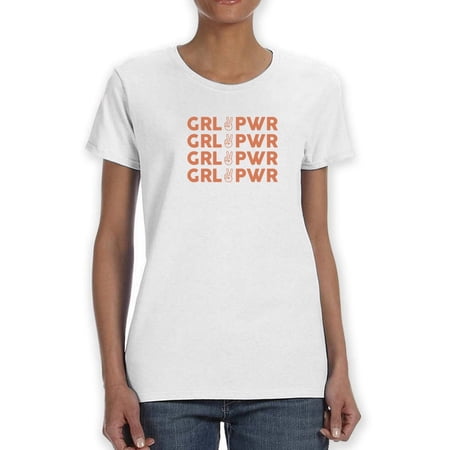 Grl Power Women T-Shirt Female x-Large