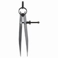thumbnail image 1 of 6 Inch Adjustable Lockable Steel Divider Wing Leather Compass, 1 of 5