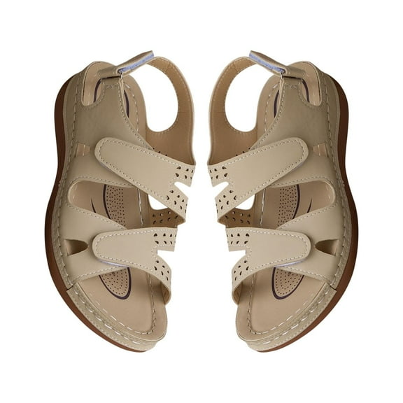 Platform Sandals for Women Comfy Casual Wedges Ankle Strap Summer Walking Sandals Dating Work Outdoor Shoes