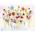 thumbnail image 3 of Johannesson, Karin 18x15 Black Modern Framed Museum Art Print Titled - Junes Flowers, 3 of 5