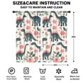 thumbnail image 2 of Blackout Kids Curtains,Cute Dinosaur Pattern Childrens Insulated Curtains Set Of 2,Bedroom Essentials,Toddler Room Decor 42x84in(106x213cm), 2 of 4