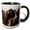 Black/White, variant on 3drose, Austria - Closeup of Furry Goat, Farm Animal-eu03 Ist0031 - Inti St. Clair, 11oz Mug