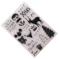 thumbnail image 2 of Christmas Theme Clear Stamps for Scrapbooking and Photo Album 1Set, 2 of 3