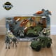 thumbnail image 2 of Juguete Set Militar con Avión de Combate, Camión Blindado y 2 Soldados con Armas, 2 of 5