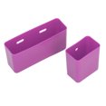 thumbnail image 1 of 2Pcs Plastic Phone Holder for Bogged Bag, Universal Multifunctional Case, Fits Popular Models, Easy Removal, 1 of 7