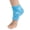 Snowflakes, variant on ZenToes Moisturizing Heel Socks for Dry, Cracked Heels & Overnight Comfort,Regular, Fuzzy, Blue, 2 Pair