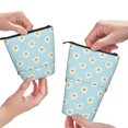 thumbnail image 3 of Kdxio Telescopic Pencil Bag Pen Holder Stationery Case,Stand-up Retractable Transformer Bag Organizer for Christmas Holiday(Daisies Flowers), 3 of 6