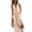 Apricot, variant on Women's Summer Sleeveless Long Dress Casual Zipper Up Front V Neck Maxi Dress with Pocket Pleated Split Midi Dress
