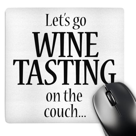 3dRose  Lets go wine tasting on the couch  MousePad price history on PriceWatchPro