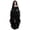 Black, variant on Women's Gothic Style Long Sleeve Dress Slim Fit Stage Performance For Evening Party Cosplay Attire