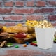 thumbnail image 3 of 40 Piezas Desechables Porta Palomitas de Maíz Blanco para Fiestas Cartón Papas Fritas Nuggets de Pollo Cajas de Almacenamiento Contenedores de Aperitivos para Reuniones Familiares Cines, 3 of 6