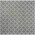 thumbnail image 6 of SAFAVIEH Chatham Jacob Geometric Wool Area Rug, Dark Grey/Ivory, 6' x 9', 6 of 10