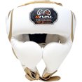 thumbnail image 2 of RIVAL Boxing RHG100 Professional Headgear - Large - White/Gold, 2 of 5