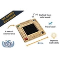 thumbnail image 1 of WE Games Juego de Mesa para 4 Jugadores Shut The Box Dice - Madera Natural - Tamaño Viaje, WE Games WE Games, 1 of 2