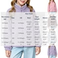 thumbnail image 2 of Kids Fleece Jacket Winter Stand Collar Zip Up Coat Long Sleeve Cute Bear Embroidered Outerwear Daily Casual School Outwear for Boys Girls, 2 of 8