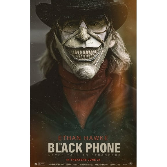 BINFA Wall Art The Black Phone Horror Movie 12" x 18" Poster