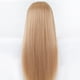 thumbnail image 2 of Pelucas con flequillo para mujer, peluca ondulada suelta, maniquí de cosmetología con cabello sintético y soporte para peinar los rizos., 2 of 5