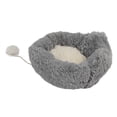 thumbnail image 3 of Plush Kennel,Cat Bed 2 Section Cat House Comfortable Cat Dog Beds Streamlined Design, 3 of 8