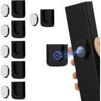 WALLFID Magnetic Remote Control Holder Wall Mount, Innovative Slot Design for Effortless Organization, 6 Pack