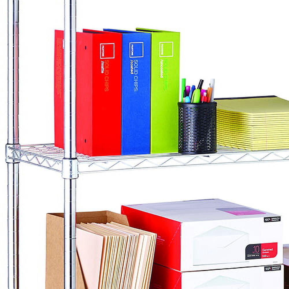 Workchoice 4 Tier Zinc Metal Shelving Unit