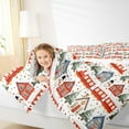 thumbnail image 4 of jejeloiu Christmas Tree Full Size Comforter Sets,Merry Xmas Bedding Comforter Set,Happu New Year Bedding Sets For Girls Boys,Ultra Soft Home Decor Reversible,3 Pieces, 4 of 8