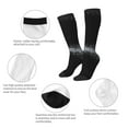 thumbnail image 6 of Easygdp Silver Glitter1 Soccer Socks Sport Knee High Socks Calf Compression Athletic Socks for Men and Women, 6 of 9