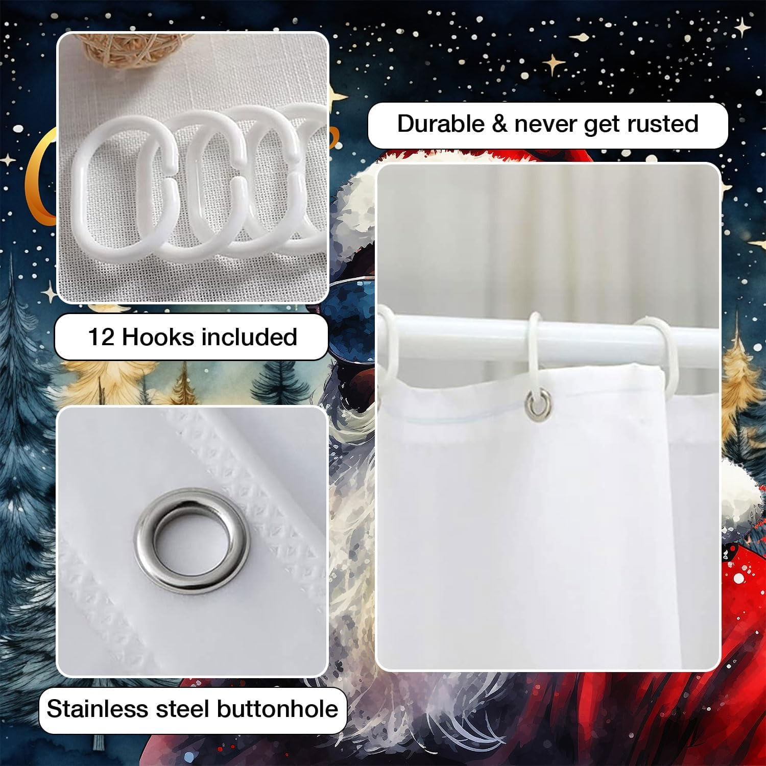 4 Pcs Colorful Gaming Shower Curtain Set for Boys Bathroom Decor Watercolor Gamepad Controller Bath Curtain with Anti-Slip Mat Kids Graffiti Game Shower 70.8x70.8in