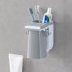 thumbnail image 5 of La nueva venta directa de soporte de cepillo de dientes de perforación gratuita nórdica taza de lavado pareja de succión magnética para el hogar, 5 of 8