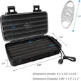 thumbnail image 2 of Caja de puros Sincero portátil Impermeable con bandeja humidificadora, 2 of 5