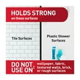 thumbnail image 5 of Command Bath Shower Head Holder, White, 1 Holder, 2 Large Strips, Bathroom Organization, Holds 4 lbs, 5 of 8