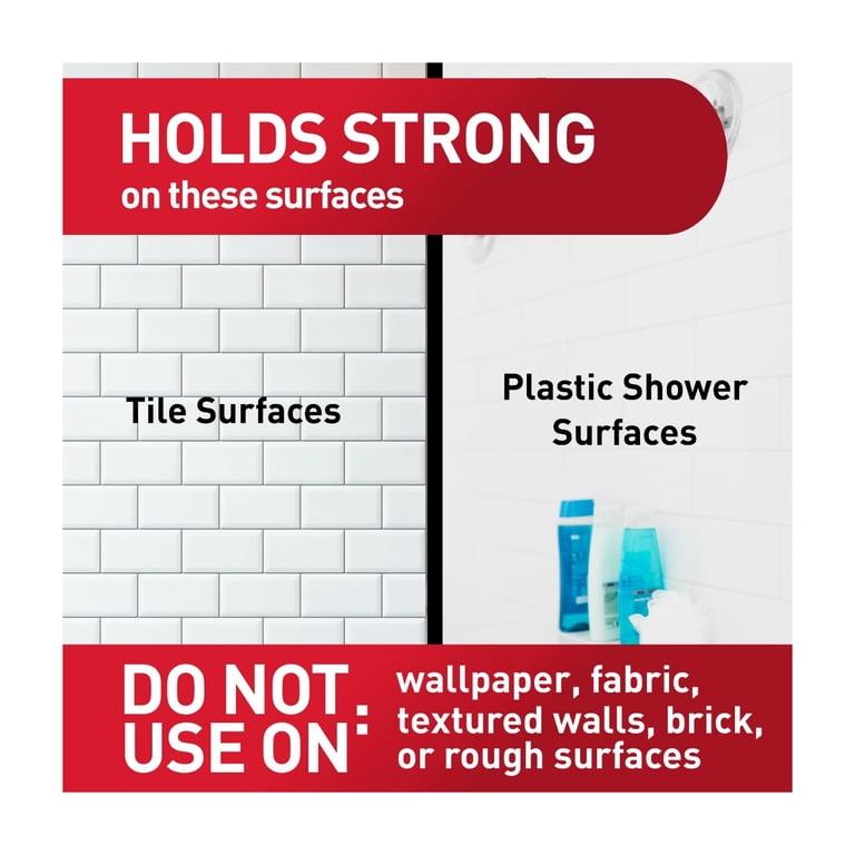 Command Bath White Toothbrush Holder with Adhesive Strips photo 5