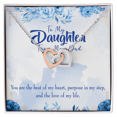 thumbnail image 2 of To My Daughter Beat of my Heart Inseparable Necklace, 2 of 7