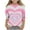 Hot Pink, variant on LckLvx Girls Tie Dye T Shirts Long Sleeve Heart Graphic Valentine Tee Tops 3/4 Sleeve Crewneck Blouses