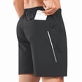 thumbnail image 4 of NORTHYARD Men's 7" Running Athletic Shorts with Zipper Pockets Workout Short, Sizes S-2XL, 4 of 8