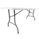 thumbnail image 5 of Mesa plegable de 1,8 m, versátil, estable, portátil, para interior y exterior, de plástico, para banquetes, picnics, fiestas, camping, 5 of 15