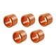 thumbnail image 2 of 5pcs de la caña de pesca Tubo de la barra de pescado Accesorios protector de protección Reemplace la parte 15 mm Barco de pared Pose de poste portátil Naranja, 2 of 8
