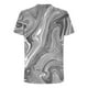 thumbnail image 5 of Camisas de Manga Larga para Hombres Blusa de Cuello Redondo de Impresión Cómoda, Camisa Casual de Poliéster para Uso Diario, de Fiesta Y de Primavera de Verano, 5 of 5