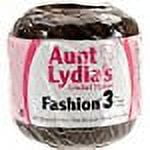 UPC: 0073650767432 | Aunt Lydia s Cotton Fashion Crochet Thread 1 Each