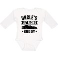 thumbnail image 3 of Inktastic Uncles Lil Racing Buddy Boys or Girls Long Sleeve Baby Bodysuit, 3 of 5