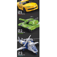 thumbnail image 2 of Jinjiang Mecha Robot transformador King Kong juguete tanque militar niño coche modelo de aleación parcial Jinjiang Mecha robot transformador King Kong juguete tanque militar niño coche modelo de, 2 of 2