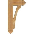 thumbnail image 3 of Ekena Millwork 4"W x 14"D x 26"H Legacy Arts & Crafts Rough Sawn Bracket, Western Red Cedar, 3 of 4