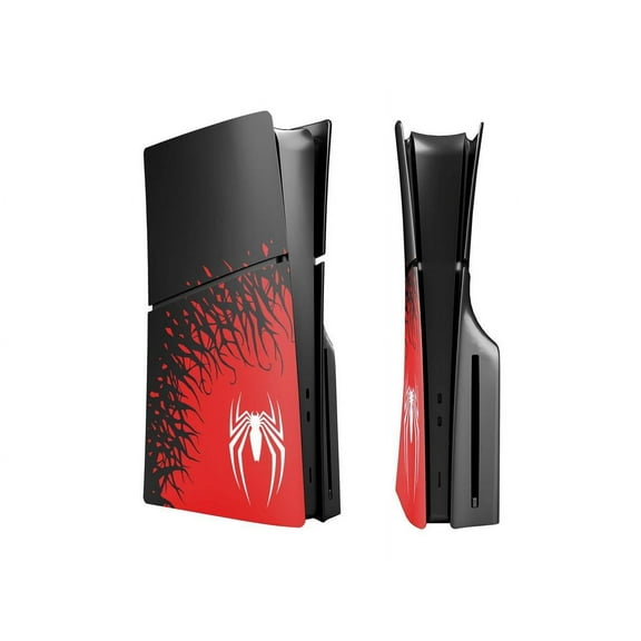 [Faceplate for PS5 Plate Slim Disc Edition] - Superhero Spider - Man 2 Plates for PS5 Console Cover Plates, Premium Faceplate Shell Covers for PlayStation 5 Slim PS5 Cover Plate Disc Edition
